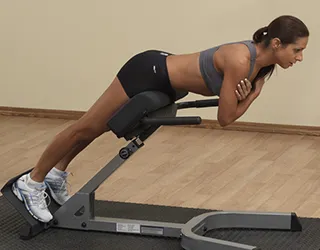 Hyperextensionsbänke