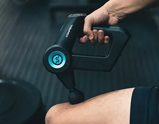 Schlagtherapie und Massagepistolen