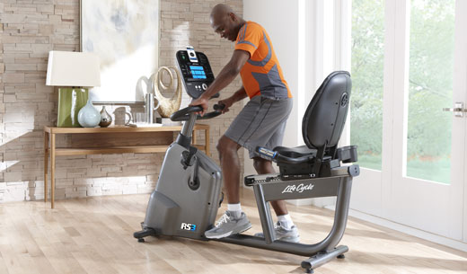 Recumbent-Heimtrainer