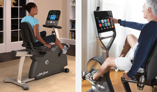 Recumbent-Heimtrainer