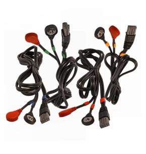 1 Satz mit 4 Kabeln Snap Compex 8P