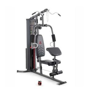 Marcy Eclipse MWM7119 Compact Kraftmaschine (Farbe: Schwarz/Rot)