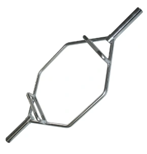 Body-Solid Olympische Shrug-Stange mit Erhöhten Griffen