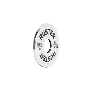 Ruster Olympische Scheibe Powerlifting Chromed