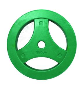 Discos con caucho Tunturi Aerobic 30mm (Peso: 10kg, Formato: Unidad)
