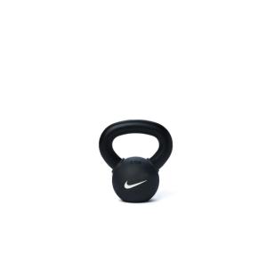 Nike Strength Gummibeschichtete Kettlebell (Schwarz)