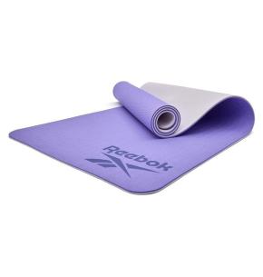 Reebok Yogamatte Doppelseitige - 6mm (Farbe: Violett)
