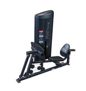 Body-Solid Beinpresse und Wadenpresse Pro Club Line Series II - Gewichtsplatten-Turm 95 kg