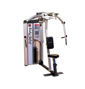 Body-Solid Pec Fly und Rear Delts Maschine Pro Club Line Series II - Gewichtsplatten-Turm 72,5 kg
