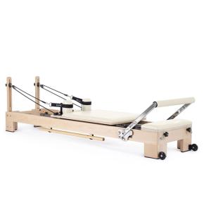 Elina Pilates Hölzernes Reformer Lignum + Kostenloser Versand (Farbe: Marfil)