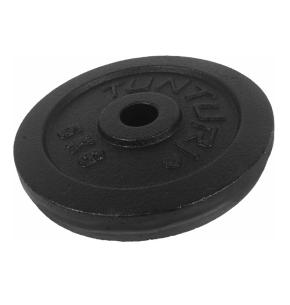 Tunturi Hantelscheiben Standard 30mm schwartz (Gewicht: 5kg, Format: Einheit)