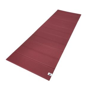 Reebok faltbare Yoga Trainingsmatte - 6mm Wein