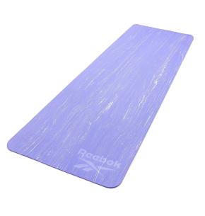 Reebok Yogamatte Camo - 5mm (Farbe: Blau/Lila)