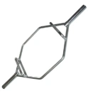 Body-Solid Olympische Shrug-Stange mit Erhöhten Griffen