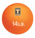 Body-Solid Medizinball BSTMB14 14lb / 6.35kg - Orange Body-Solid Medizinball BSTMB14 14lb / 6.35kg - Orange