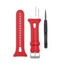 Garmin Ersatz-Uhrenarmband Forerunner 10/15 Rot Größ Garmin Ersatz-Uhrenarmband Forerunner 10/15 Rot Größ