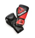 Reebok Echtleder Boxhandschuh, Rot/Schwarz Reebok Echtleder Boxhandschuh, Rot/Schwarz