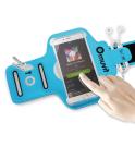 Muvit Armband 4.7-5.7'' Blau + Sporttasche Muvit Armband 4.7-5.7'' Blau + Sporttasche