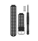 Garmin Ersatz-Uhrenarmband Forerunner 220/620 Aproach S5/S6 220 Schwarz/Weiß Garmin Ersatz-Uhrenarmband Forerunner 220/620 Aproach S5/S6 220 Schwarz/Weiß
