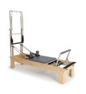 Elina Pilates Hölzernes Physio Reformer mit Turm + Kostenloser Versand (Farbe: Grau)