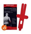 Sport-Elec Set 5xPatches Kinésie Ellenbogen Sport-Elec Set 5xPatches Kinésie Ellenbogen