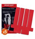 Sport-Elec Pack Set 5xPatches Rücken Sport-Elec Pack Set 5xPatches Rücken