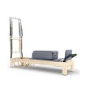 Elina Pilates Klassischer Cadillac Reformer Naturholz 86'' mit Turm + Kostenloser Versand
