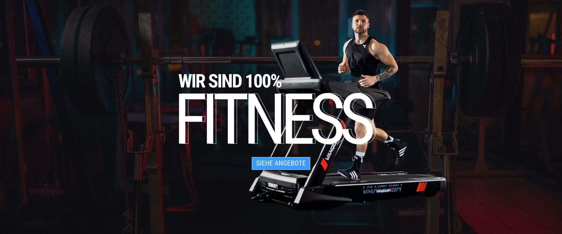 Wir sind 100% Fitness